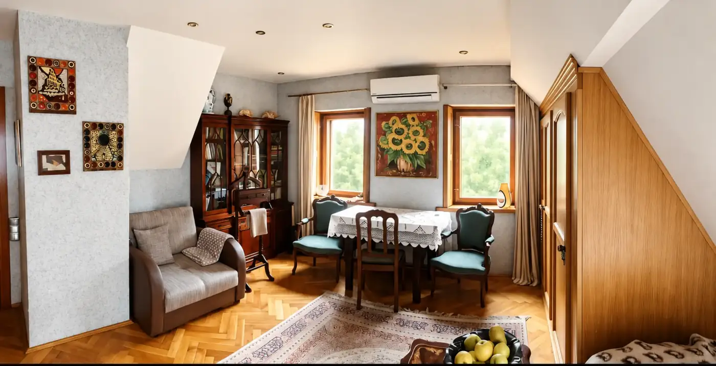 Dining and common interior - 3:2